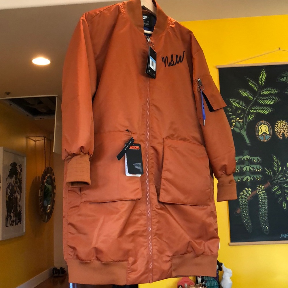 Nike Sportswear Womens Parka Puffer Bomber Jacket